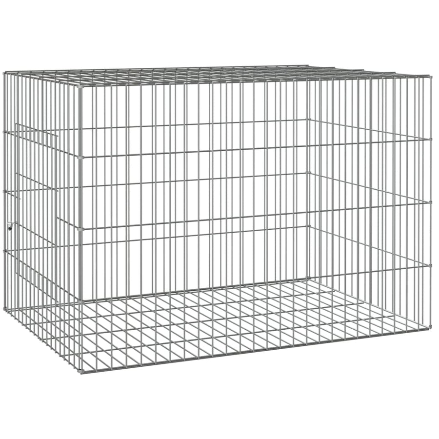 Konijnenkooi 78X54X54 Cm Gegalvaniseerd Ijzer