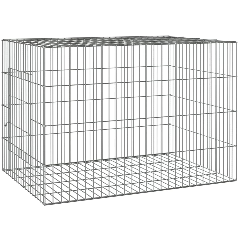 Konijnenkooi Gegalvaniseerd Ijzer 78 x 54 x 54 cm