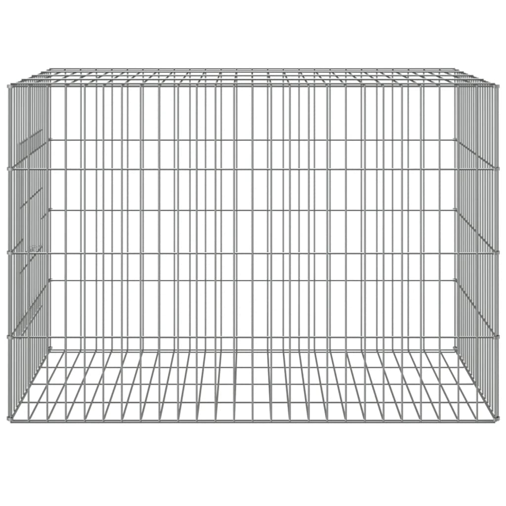 Konijnenkooi Gegalvaniseerd Ijzer 78 x 54 x 54 cm