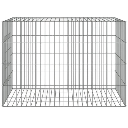 Konijnenkooi Gegalvaniseerd Ijzer 78 x 54 x 54 cm