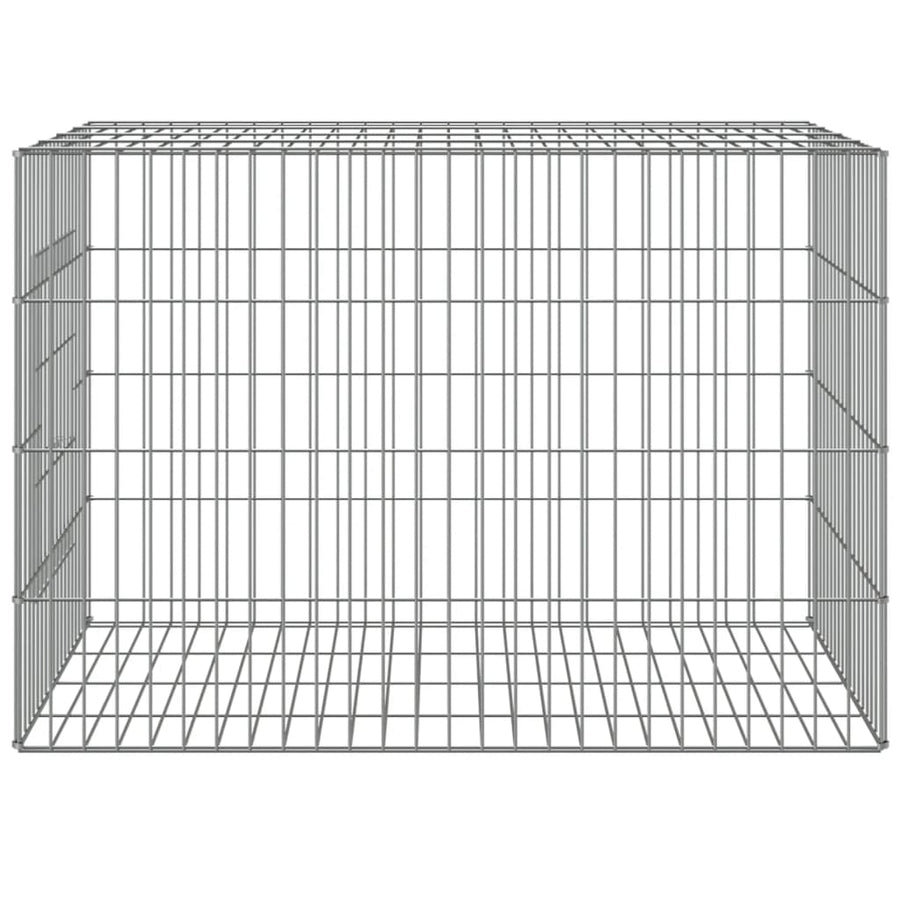 Konijnenkooi Gegalvaniseerd Ijzer 78 x 54 x 54 cm