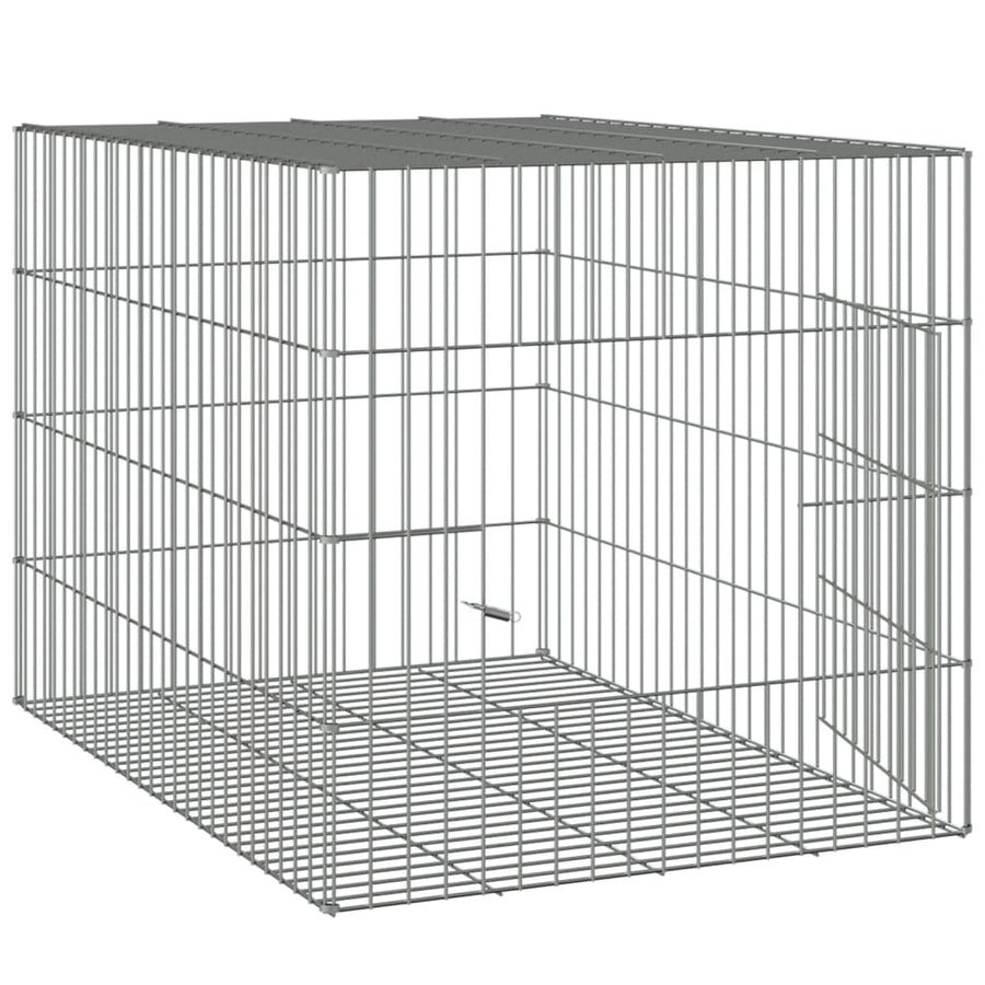 Konijnenkooi 78X54X54 Cm Gegalvaniseerd Ijzer