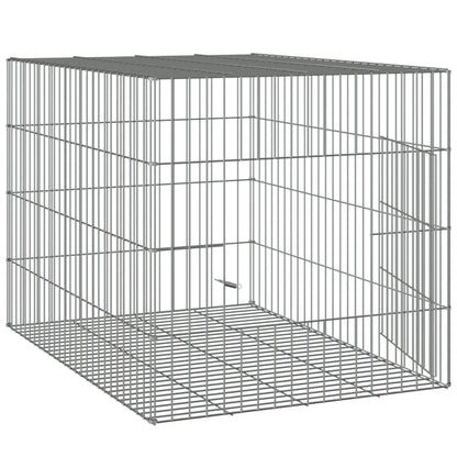 Konijnenkooi Gegalvaniseerd Ijzer 78 x 54 x 54 cm