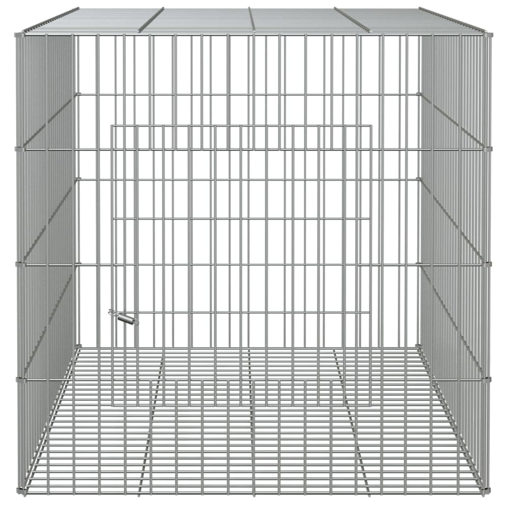 Konijnenkooi Gegalvaniseerd Ijzer 78 x 54 x 54 cm