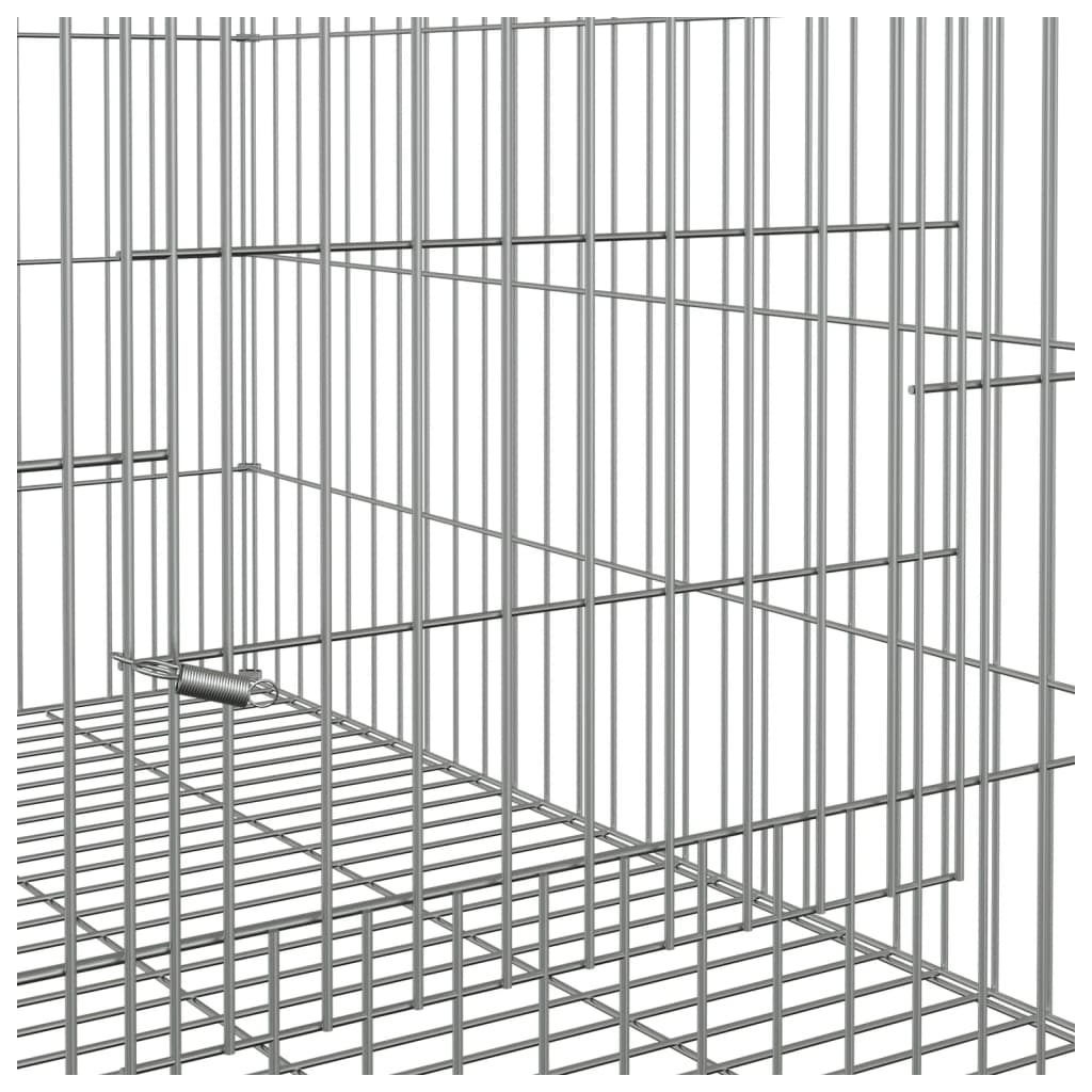 Konijnenkooi Gegalvaniseerd Ijzer 78 x 54 x 54 cm
