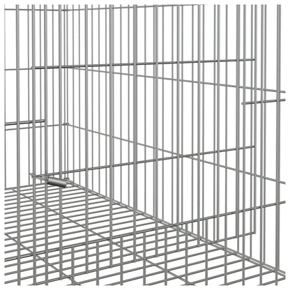 Konijnenkooi Gegalvaniseerd Ijzer 78 x 54 x 54 cm