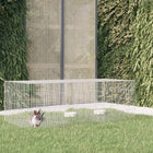 Konijnenkooi 163x79x54 cm gegalvaniseerd ijzer