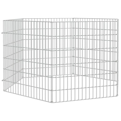 Konijnenkooi Met Gegalvaniseerd Ijzer 54 x 60 cm 6 panelen