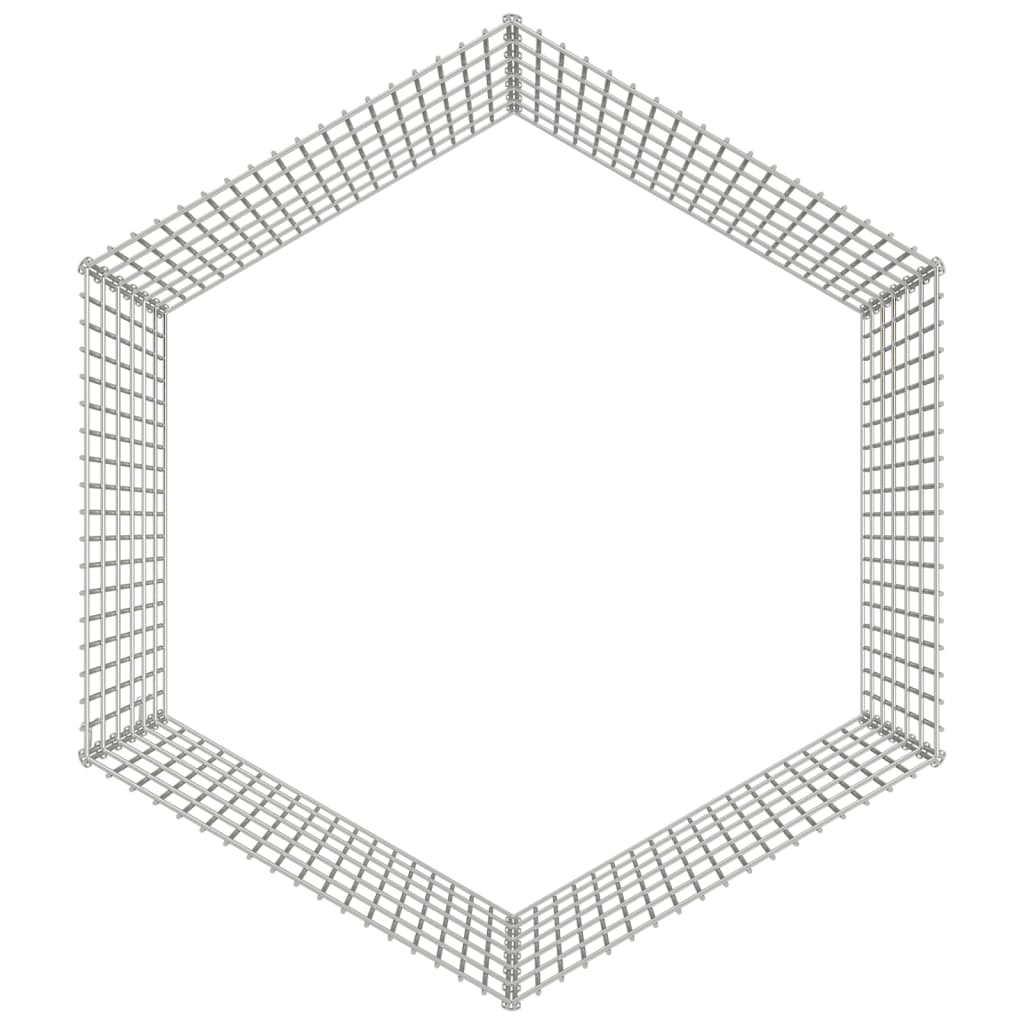 Konijnenkooi Met Gegalvaniseerd Ijzer 54 x 60 cm 6 panelen