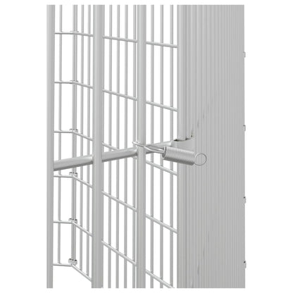 Konijnenkooi met 8 panelen 54x60 cm gegalvaniseerd ijzer 54 x 60 cm 8 panelen