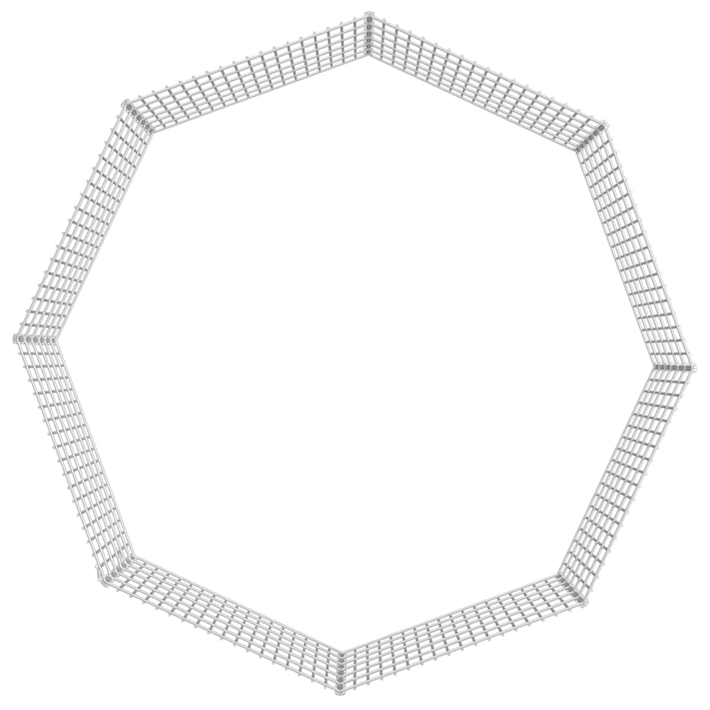 Konijnenkooi met 8 panelen 54x60 cm gegalvaniseerd ijzer 54 x 60 cm 8 panelen