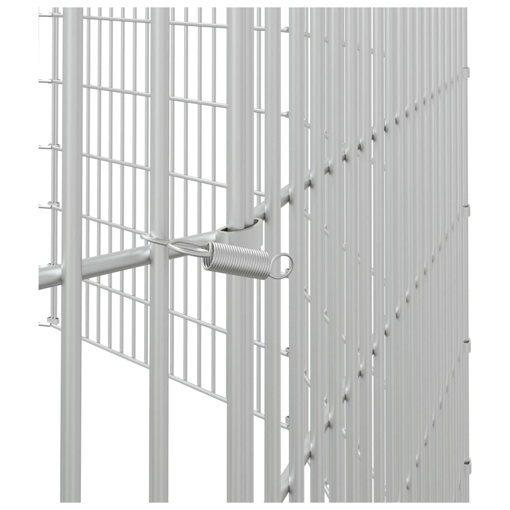 Konijnenkooi met 12 panelen 54x60 cm gegalvaniseerd ijzer 54 x 60 cm 12 panelen