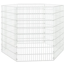 Konijnenkooi met 6 panelen 54x80 cm gegalvaniseerd ijzer 54 x 80 cm 6 panelen