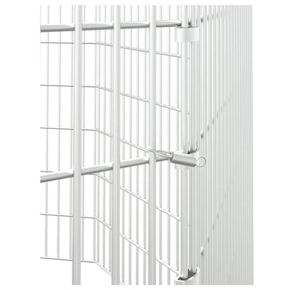 Konijnenkooi met 8 panelen 54x80 cm gegalvaniseerd ijzer 54 x 80 cm 8 panelen