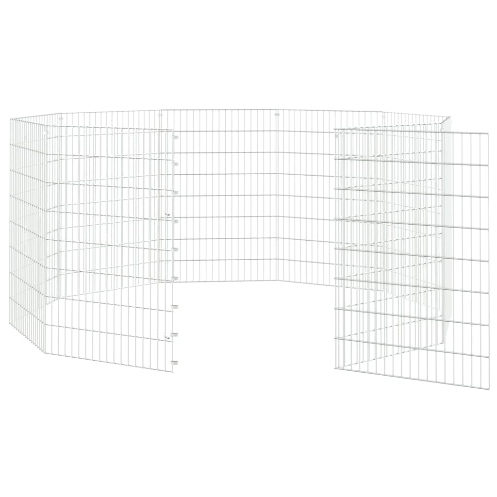 Dierenverblijf Gegalvaniseerd Ijzer 54 x 80 cm