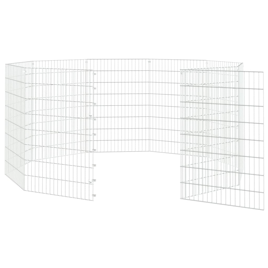 Dierenverblijf Gegalvaniseerd Ijzer 54 x 80 cm