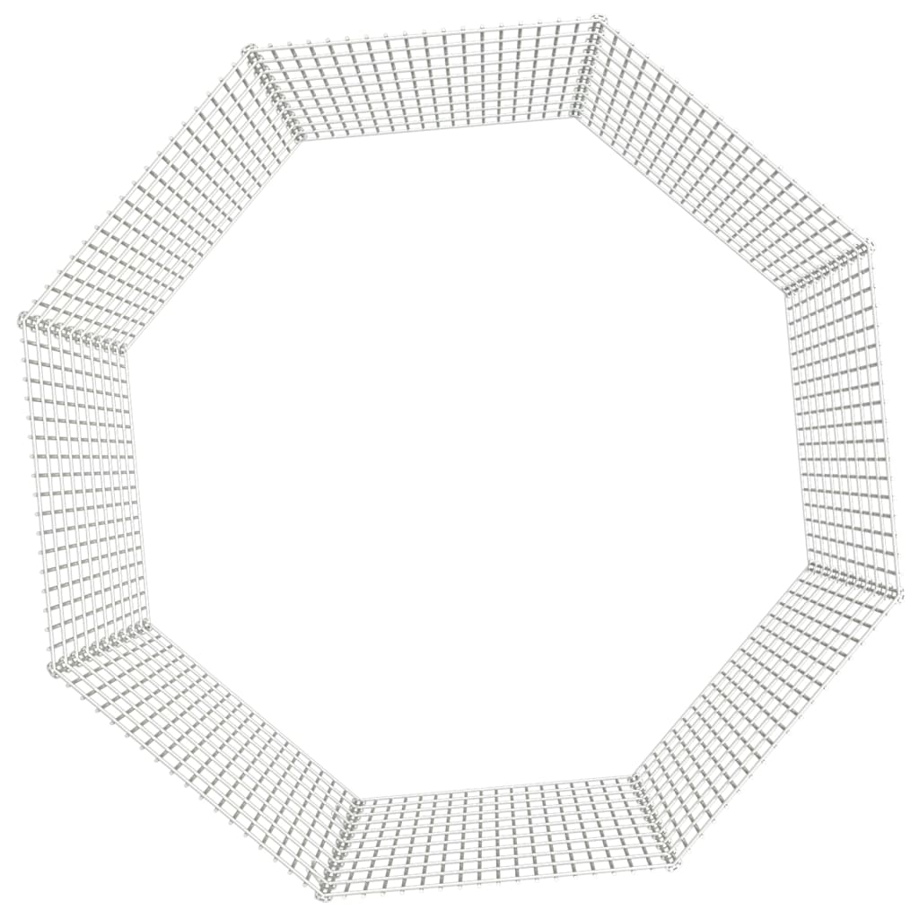 Vrije uitloop dierenverblijf 8 panelen 54x100 cm gegalvaniseerd ijzer