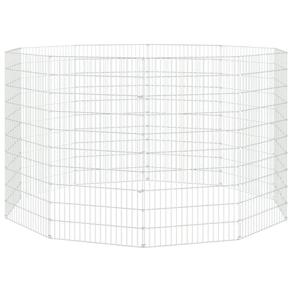 Konijnenkooi Met Gegalvaniseerd Ijzer 54 x 100 cm 10 panelen
