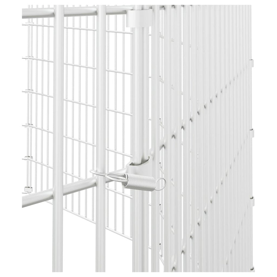 Konijnenkooi Met Gegalvaniseerd Ijzer 54 x 100 cm 10 panelen