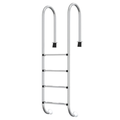 Zwembadladder 54X38X184,5 Cm 304 Roestvrij Staal 1
