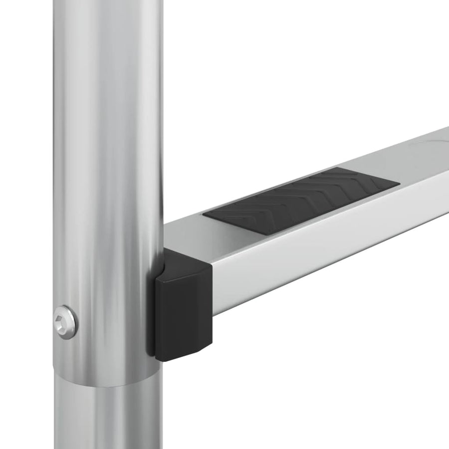 Zwembadladder 54X38X184,5 Cm 304 Roestvrij Staal 1