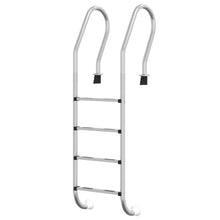 Zwembadladder 54X38X184,5 Cm 304 Roestvrij Staal 1