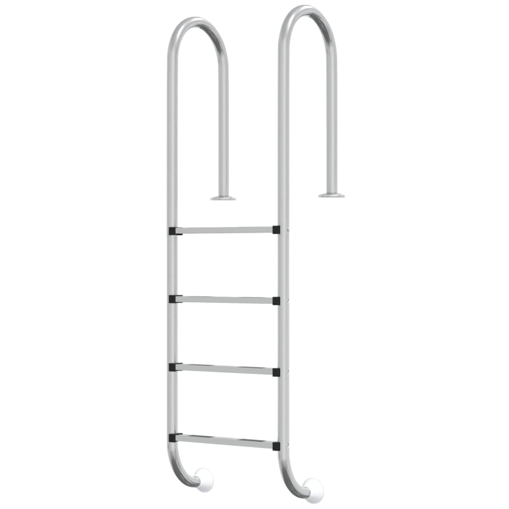 Zwembadladder 54X38X184,5 Cm 304 Roestvrij Staal 1