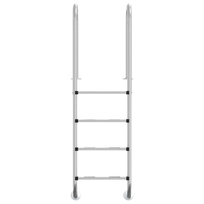 Zwembadladder 54X38X184,5 Cm 304 Roestvrij Staal 1