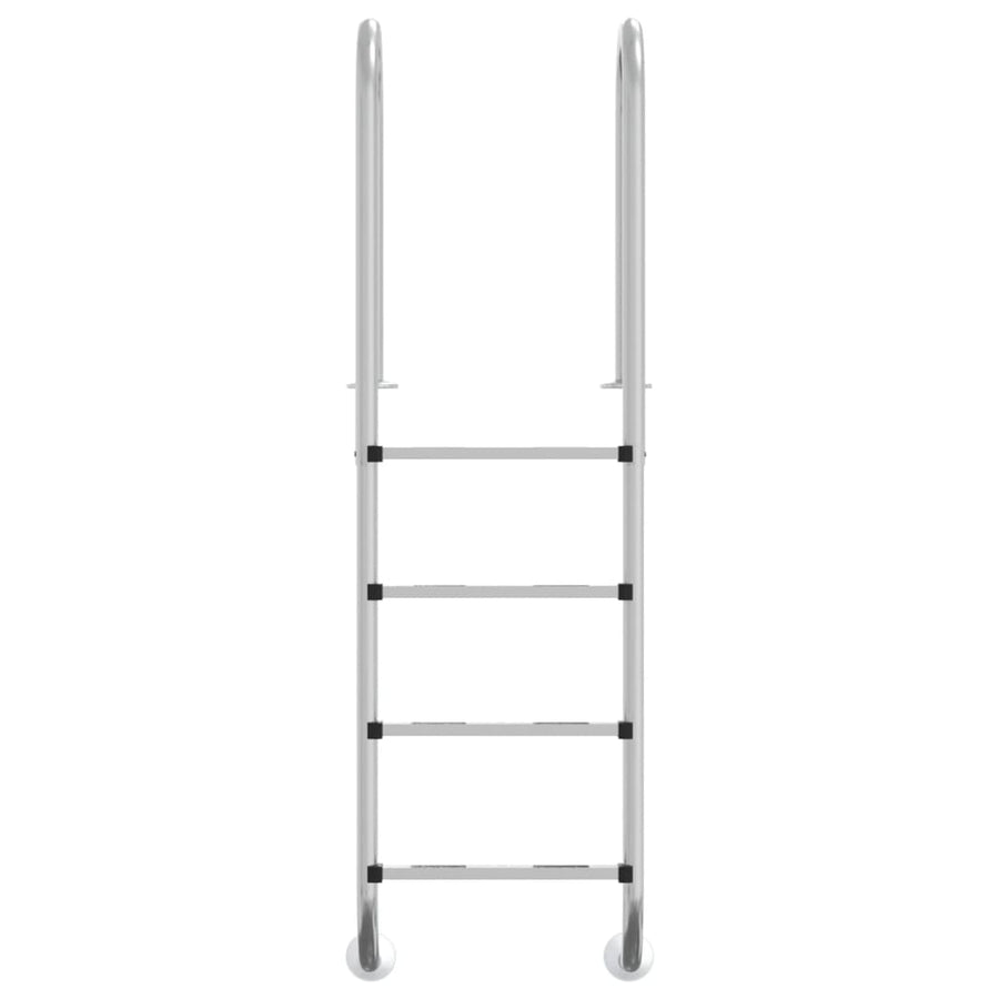Zwembadladder 54X38X184,5 Cm 304 Roestvrij Staal 1