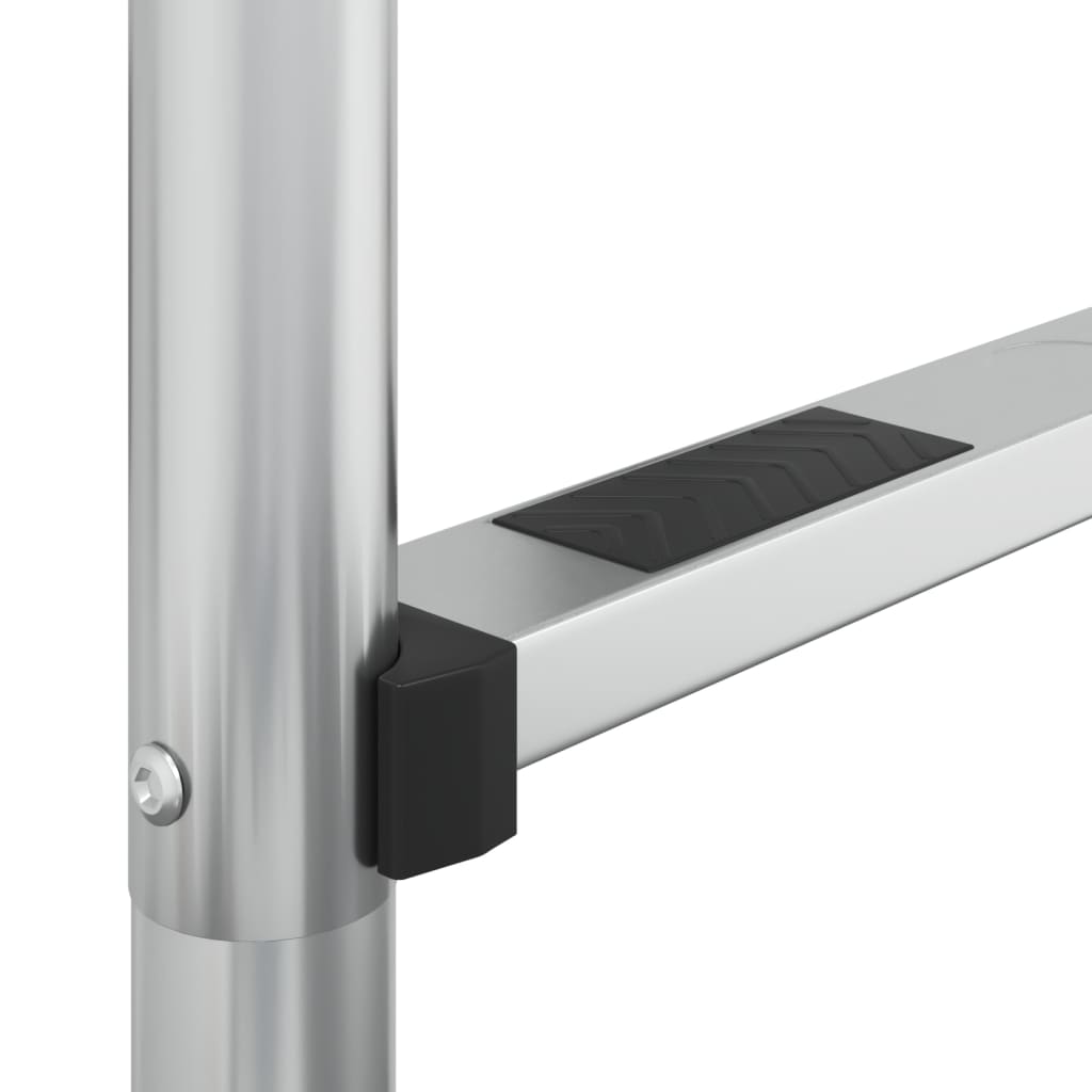 Zwembadladder 54X38X184,5 Cm 304 Roestvrij Staal 1