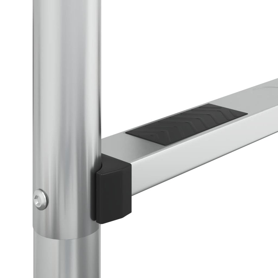 Zwembadladder 54X38X184,5 Cm 304 Roestvrij Staal 1