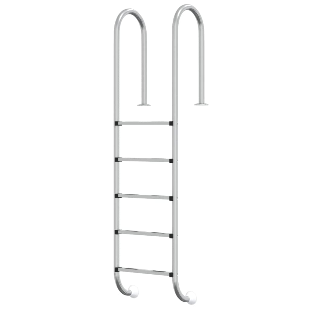 Zwembadladder 54x38x211 cm 304 roestvrij staal