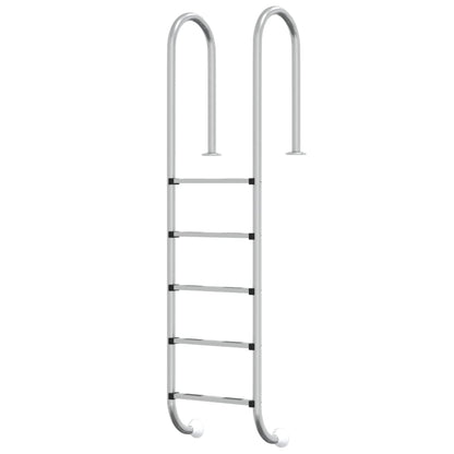 Zwembadladder 54x38x211 cm 304 roestvrij staal
