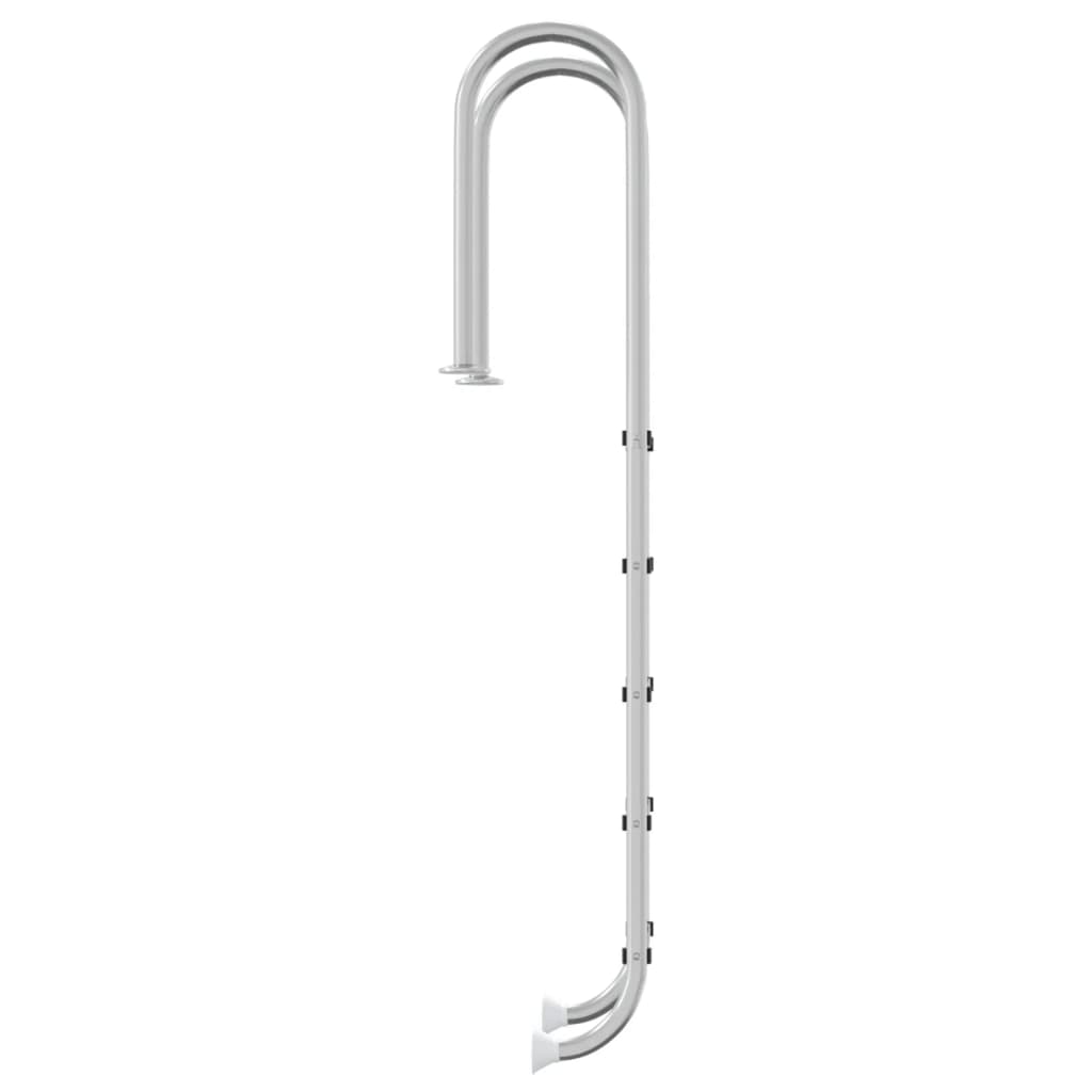 Zwembadladder 54x38x211 cm 304 roestvrij staal
