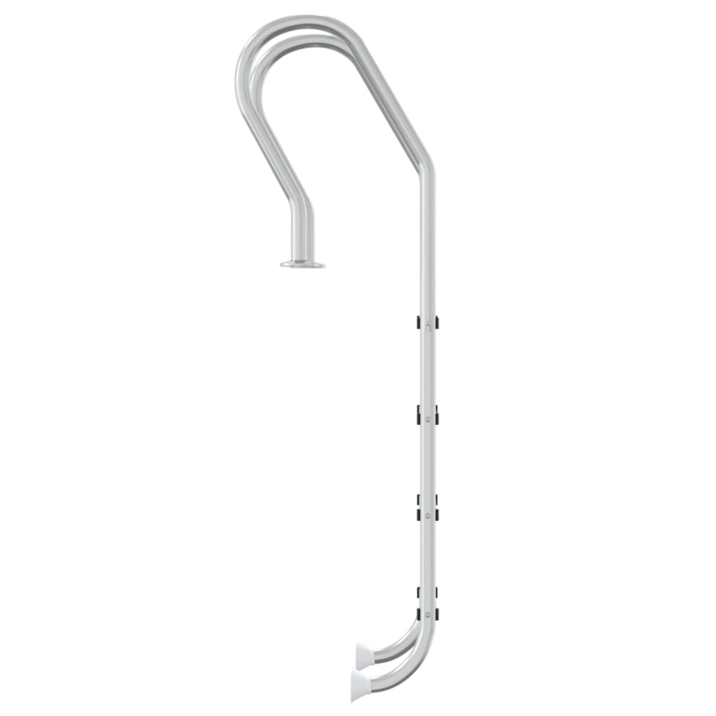 Zwembadladder 54x38x184,5 cm 304 roestvrij staal
