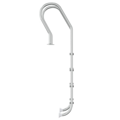 Zwembadladder 54x38x184,5 cm 304 roestvrij staal