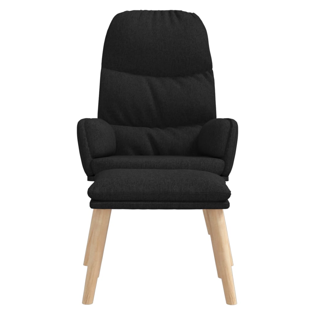 Relaxstoel Met Voetenbank Stof 1