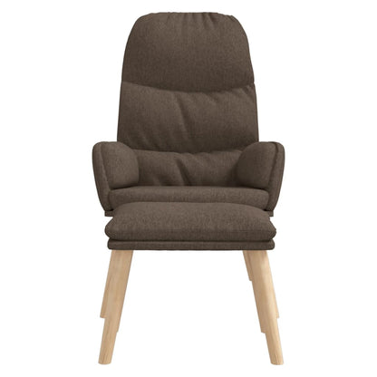 Relaxstoel Met Voetenbank Stof 1