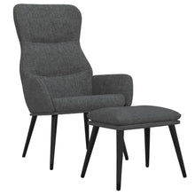 Relaxstoel Met Voetenbank Stof 1