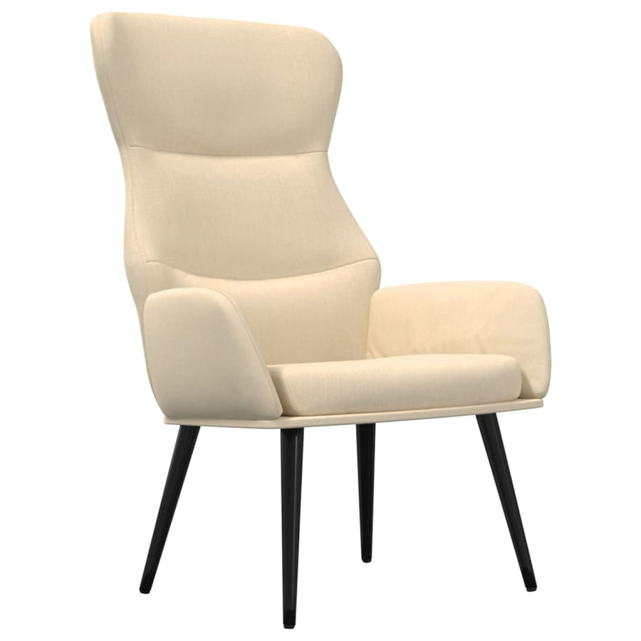 Relaxstoel Met Voetenbank Stof Kleurig 1