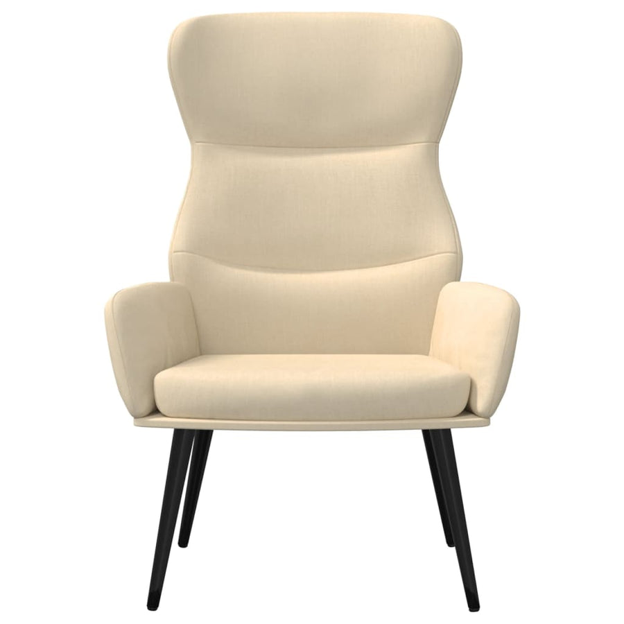 Relaxstoel Met Voetenbank Stof Kleurig 1
