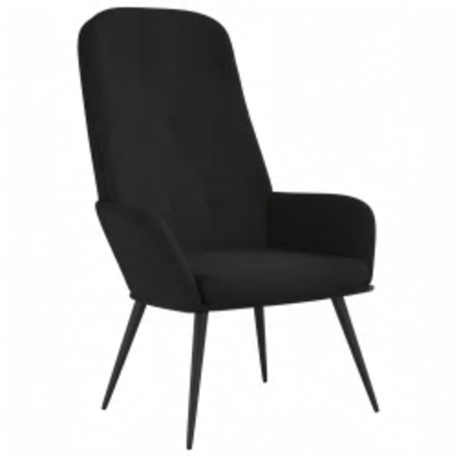 Relaxstoel Met Voetenbank Fluweel 1