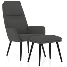 Relaxstoel Met Voetenbank Stof 1