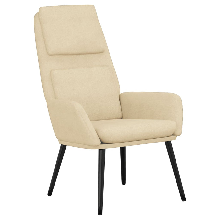 Relaxstoel Met Voetenbank Stof Kleurig 1