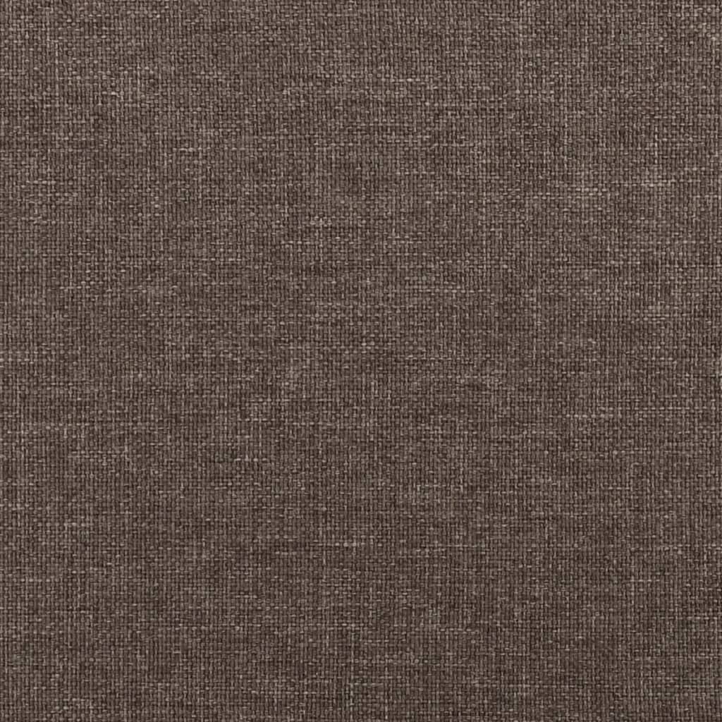 Relaxstoel met voetenbank stof taupe