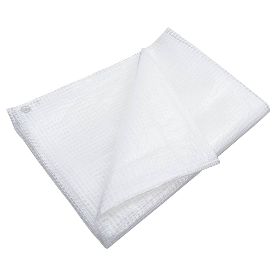 Dekzeil leno 140 g/m² 8x8 m wit 8 x 8 m
