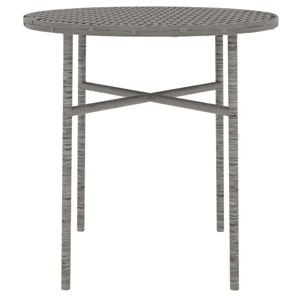 -Delige Tuinset Poly Rattan Grijs en bruin