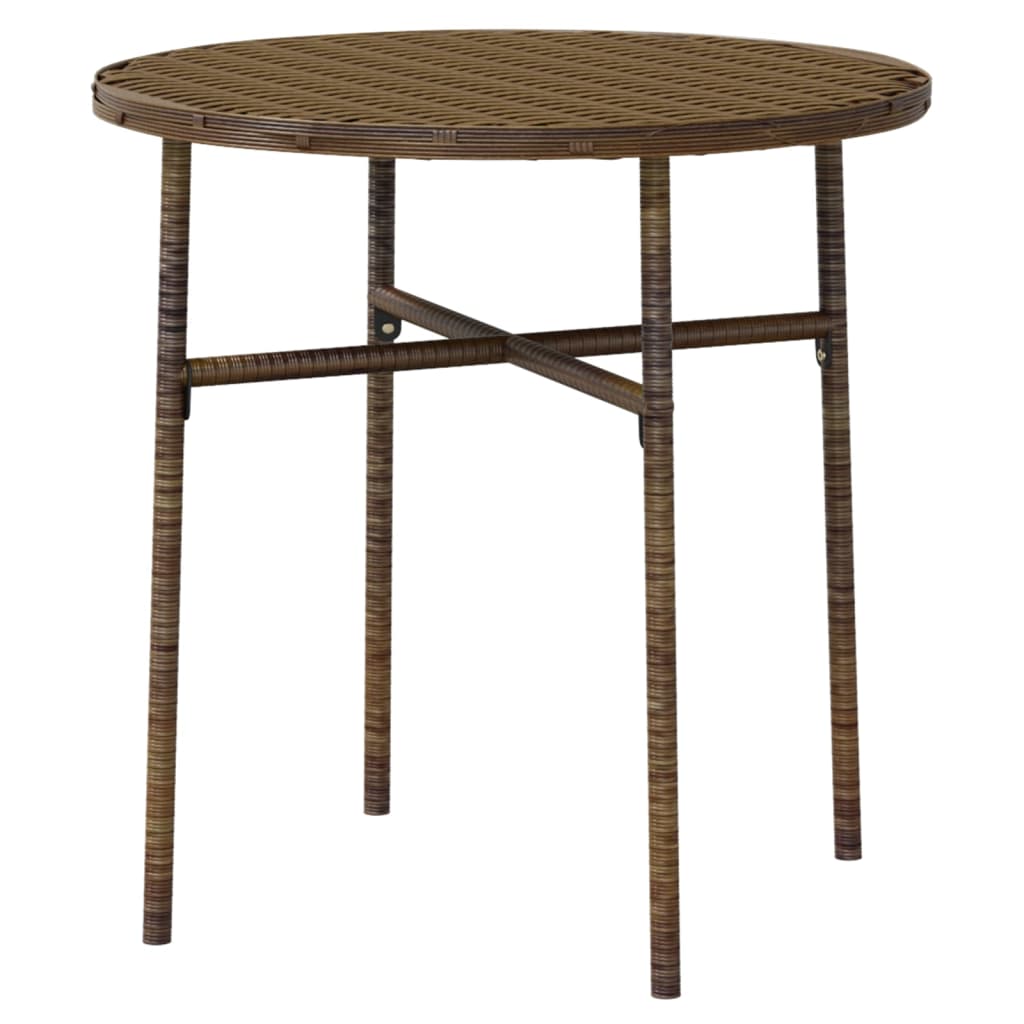 -Delige Tuinset Poly Rattan Bruin