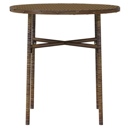-Delige Tuinset Poly Rattan Bruin