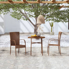 -Delige Tuinset Poly Rattan Bruin